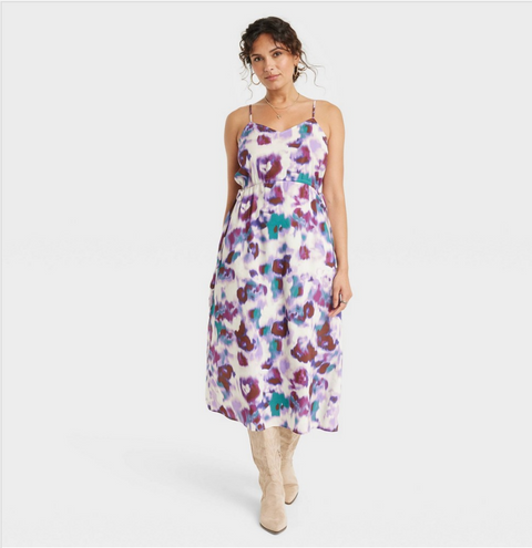 Women's Sandwash Cami Maxi Tank Dress - Universal Thread™ Purple S