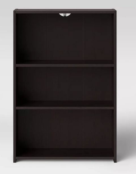 3 Shelf Bookcase Espresso - Room Essentials
