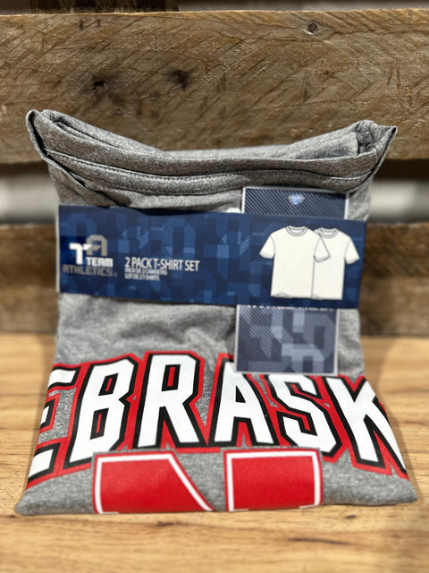 Team Athletics - Nebraska Huskers 2 Pack T-Shirt Set