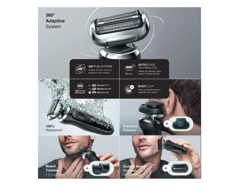 Sams - Braun Series 7 7089cc Electric Razor Shaver Kit for Men