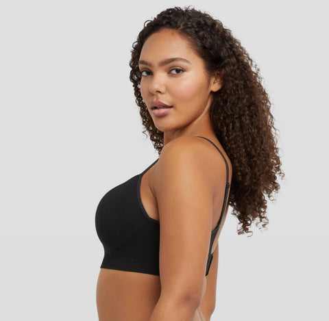 Maidenform M Women's Seamless Bralette MBT110 - Black 2XL