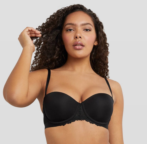 Maidenform Self Expressions Women's Multiway Push-Up Bra SE1102 - Black 38B