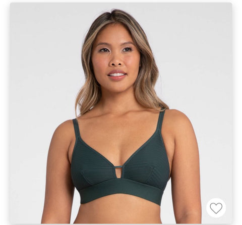 All.You. LIVELY Women's Stripe Mesh Bralette