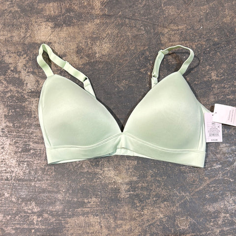 Women's Lightly Lined Wirefree Lounge Bra - Auden™ Green