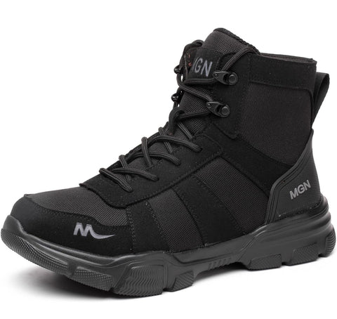 LIGHT BEARER Steel Toe Boots for Men Military Work Boots - Size Mens 8