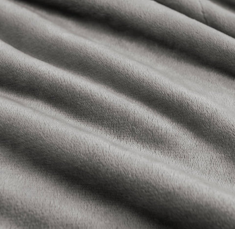 Full Heated Blanket Gray - Brookstone