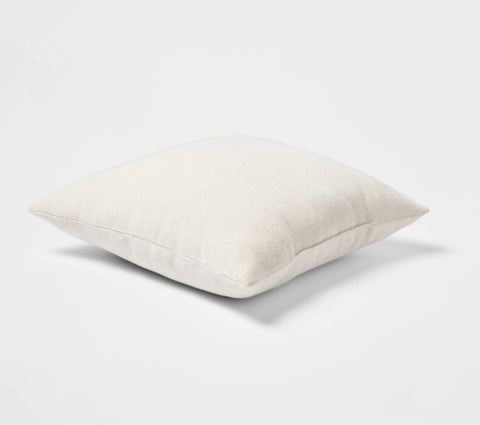 Target Decor - 2pk Chenille Square Throw Pillows Cream
- Threshold™