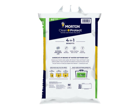 Morton Clean and Protect Water
Softener Pellets 44 lbs.