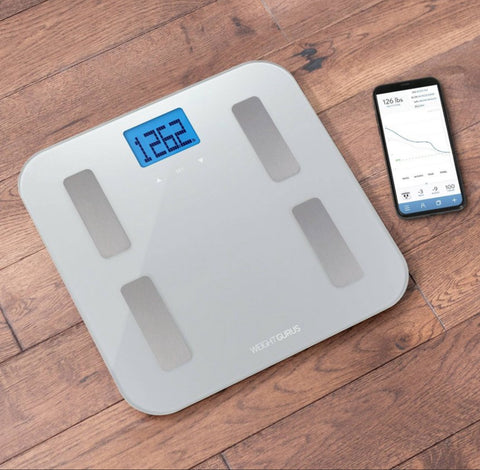 AppSync Smart Scale with Body Composition Silver - Weight Gurus