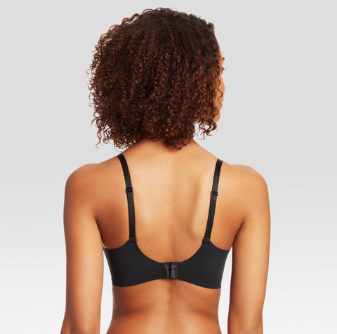 Maidenform Self Expressions Women's Wireless Plunge Push-Up Bra SE1189 - Black