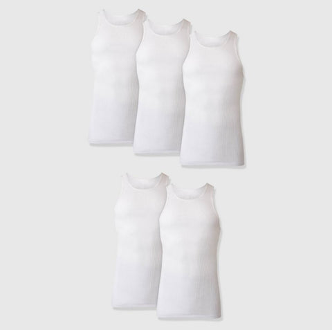 Hanes Premium Men's Comfort Tank Top
Undershirt 5pk - White XL