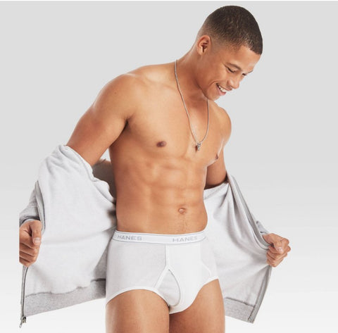 Hanes Men's 9pk Briefs - White XL