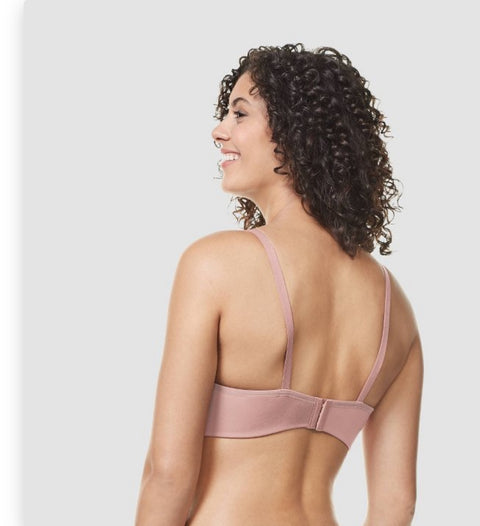 Simply Perfect By Warner's Women's Longline Convertible Wirefree Bra - Mauve