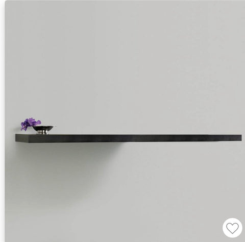 InPlace 72" Floating Shelf Wall Mounted
Hidden Brackets Espresso - Home Storage,
MDF Construction