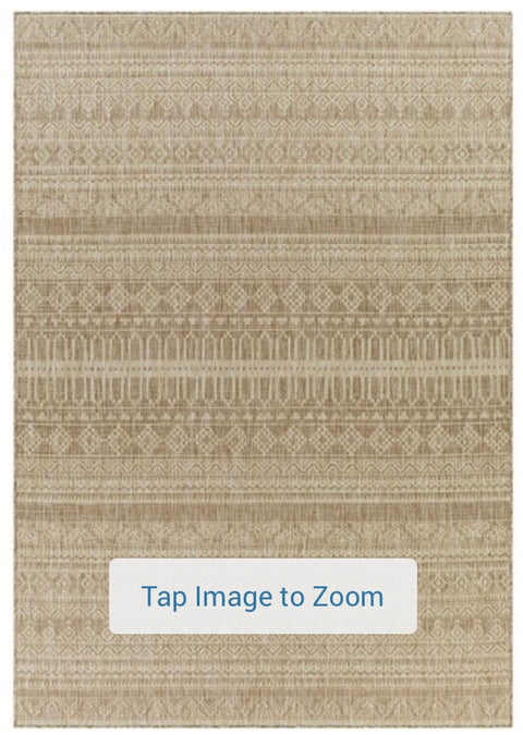 Tuareg TRG-2339 Outdoor Safe Area Rug 6’7”x9’