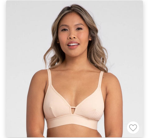 All.You. LIVELY Women's Stripe Mesh Bralette