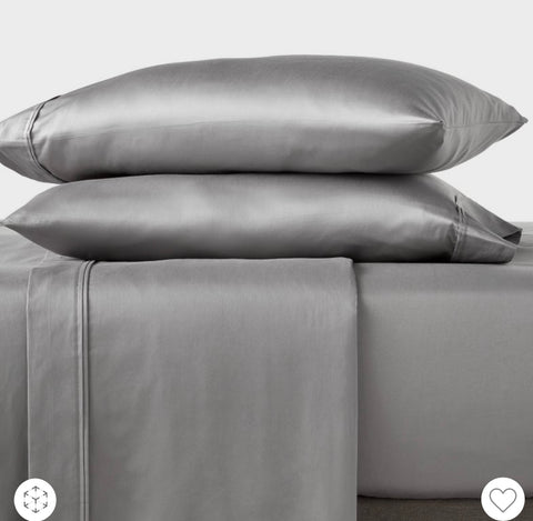 Twin/Twin XL 400 Thread Count Performance
Flat Sheet Classic Gray - Threshold™