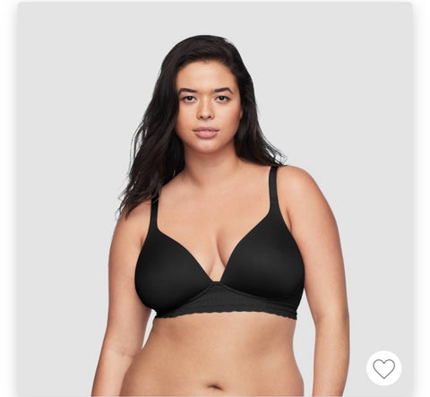 Simply Perfect by Warner's Women's Supersoft Lace Wirefree Bra - Black