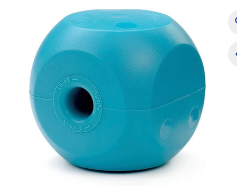 OurPets Buster Food Cube Dog Toy, Color Varies