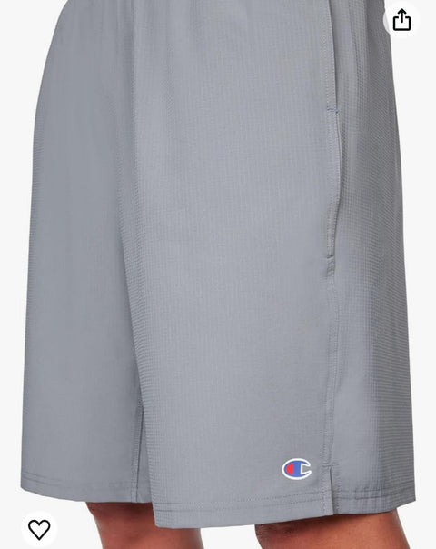 Champion Men's Woven Performance Pull On Stretch Training Athletic Shorts, Lightweight Basketball Shorts