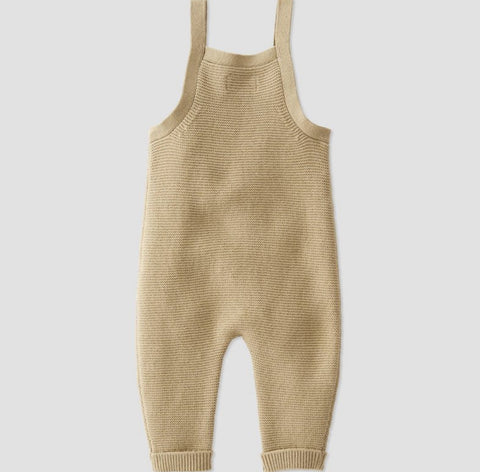 Little Planet by Carter's Organic Baby Overalls - Beige 3М