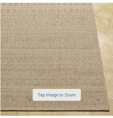 Tuareg TRG-2339 Outdoor Safe Area Rug 6’7”x9’