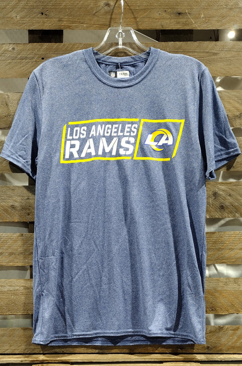 Los Angeles RAMS 100% Polyester T-shirt - Blue