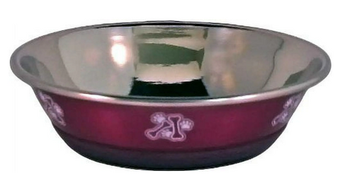 Ourpets Durapet Magenta Pet Bowl Extra Small