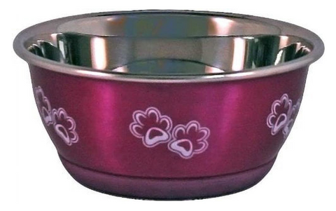 Ourpets Durapet Magenta Pet Bowl Extra Small