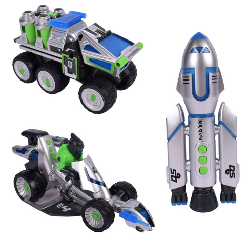 Space Maxx - Mini Space Vehicles - 3pk