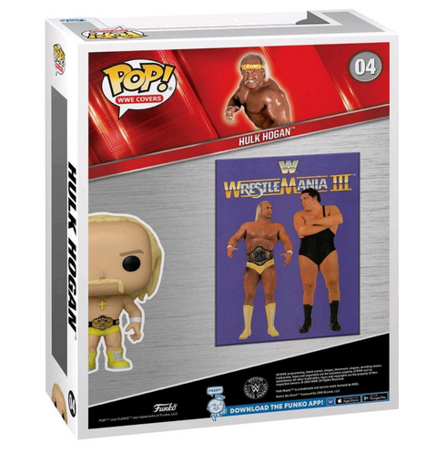 Funko POP! WWE Cover: Hulk vs Andre - Hulk Hogan Vinyl Figure