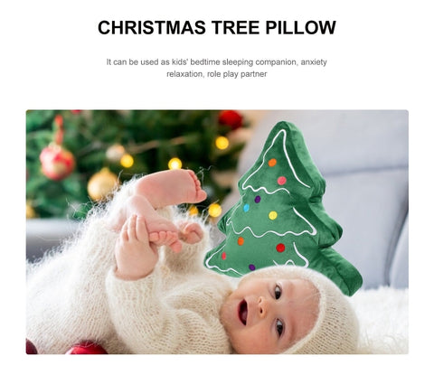 Adorable Christmas Tree Plush Toy Doll Toy Pillow Cushion Home Decoration