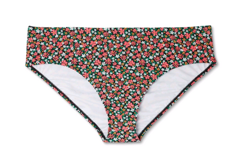 Women's Hipster High Leg Bikini Bottom - Wild Fable™ Multi Floral Print 2X