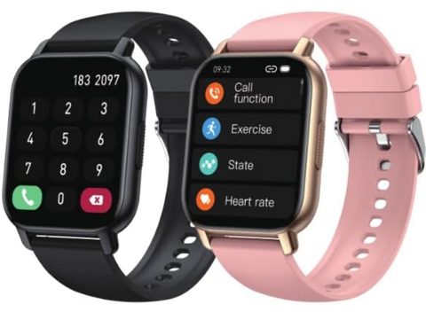 Nerunsa Smart Watch (Answer/Make Calls), 1.85" Smart Watches for Men Women-Grey