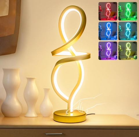 Mayful Modern Table Lamp,RGB Table Lamp