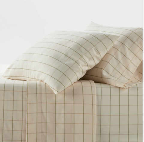 Queen Flannel Sheet Set- Threshold