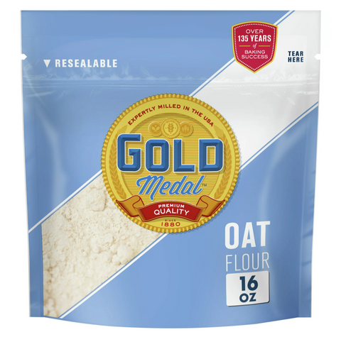 RCI Food-Gold Medal Gluten Free Oat Flour, 16oz