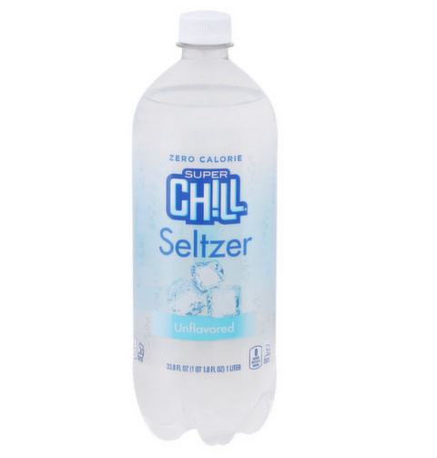 RCI Food-Super Chill Seltzer, Zero Calorie, Unflavored