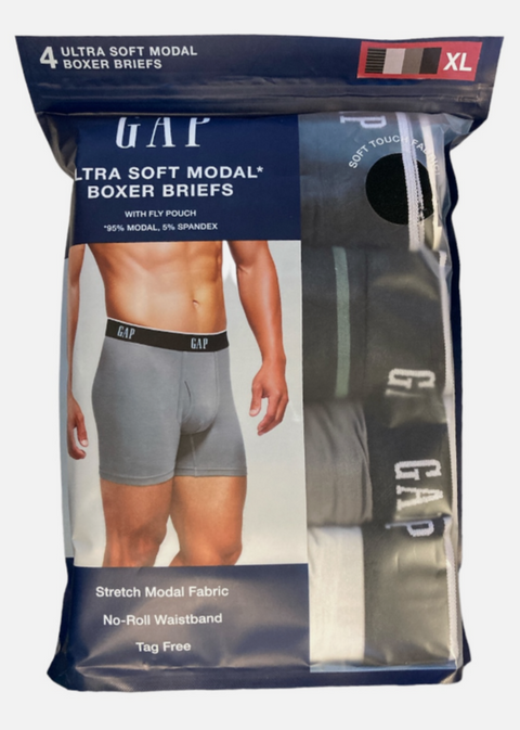 Gap Men's 4-Pack Ultra Soft Boxer Briefs