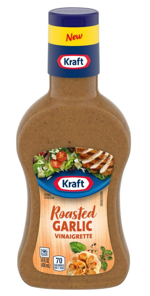 RCI Food-Kraft Roasted Garlic Vinaigrette Salad Dressing