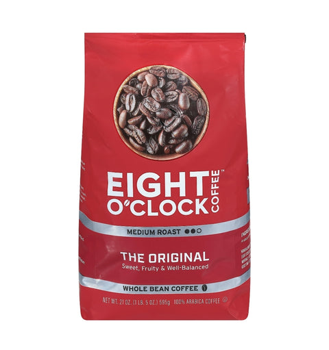 RCI - Amazon - Grocrey Eight O'Clock Original Whole Bean Coffee 21 oz Bag