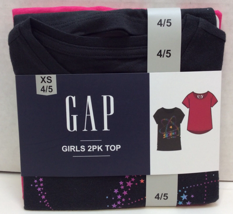 Gap Kids Girls' 2 Pack T-Shirts