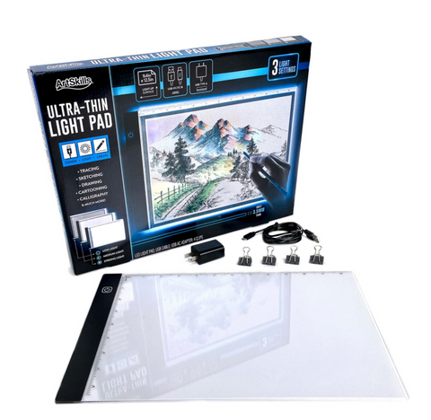 Med City-ArtSkills Ultra-Thin LED Light Pad for Tracing and Drawing