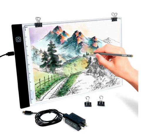 Med City-ArtSkills Ultra-Thin LED Light Pad for Tracing and Drawing