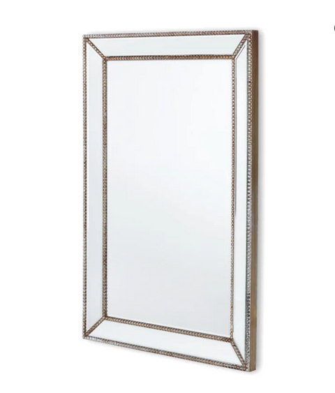 Cosmo Bronze Rustic Rectangular Wall Mirror