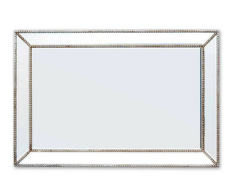 Cosmo Bronze Rustic Rectangular Wall Mirror