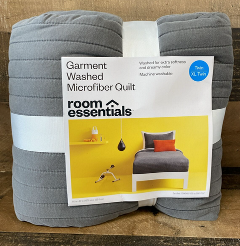 Garment Washed Microfiber Quilt - Room Essentials