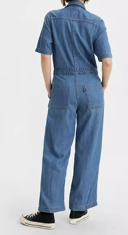 Levi's Women's Short Sleeve Heritage Jumpsuit