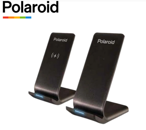 Polaroid Fast Wireless Charging Stand (2-Pack)