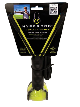 Hyper Pet Hands Free Pick Up Dog Ball Launcher - Black